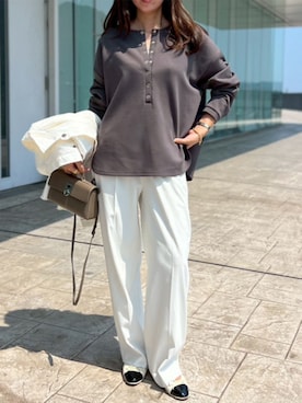 「Emma Taylor（エマテイラー）のアイテム」を使った、STYLEDOORさん（レディース・162cm）の夏コーディネート