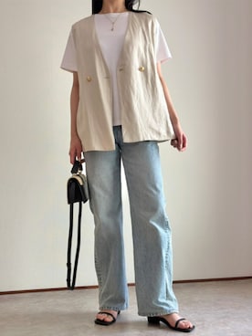 「Emma Taylor（エマテイラー）のアイテム」を使った、STYLEDOORさん（レディース・165cm）の春コーディネート