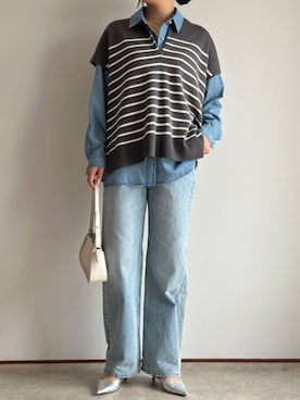 STYLEDOORさん（レディース・165cm）の冬コーディネート