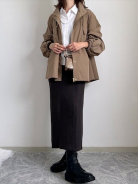 「Emma Taylor（エマテイラー）のアイテム」を使った、STYLEDOORさん（レディース・162cm）の冬コーディネート