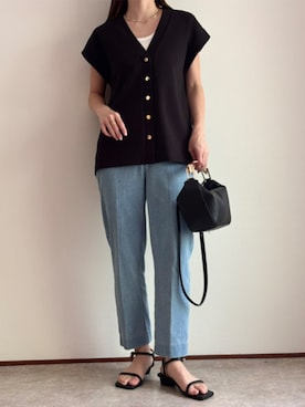 「Emma Taylor（エマテイラー）のアイテム」を使った、STYLEDOORさん（レディース・158cm）の春コーディネート