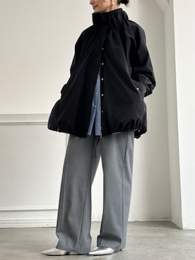 STYLEDOORさん（レディース・157cm）の冬コーディネート