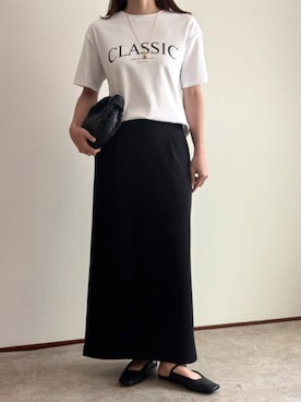 「Emma Taylor（エマテイラー）のアイテム」を使った、STYLEDOORさん（レディース・158cm）の春コーディネート