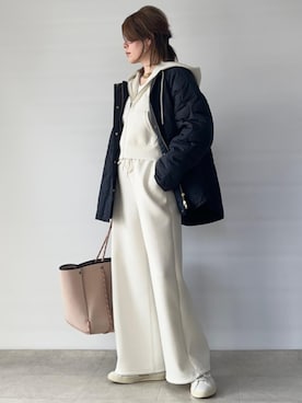 「Emma Taylor（エマテイラー）のアイテム」を使った、STYLEDOORさん（レディース・158cm）の冬コーディネート