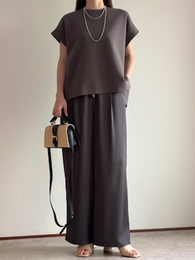 「Emma Taylor（エマテイラー）のアイテム」を使った、STYLEDOORさん（レディース・158cm）の春コーディネート