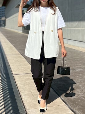 「Emma Taylor（エマテイラー）のアイテム」を使った、STYLEDOORさん（レディース・162cm）の春コーディネート