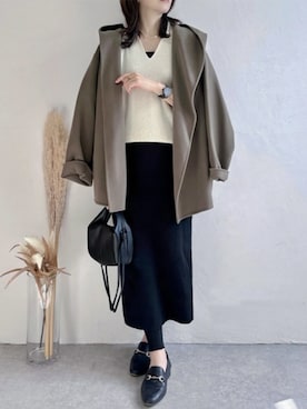 「Emmataylor」｜STYLEDOORさん（レディース・157cm）の秋コーディネート