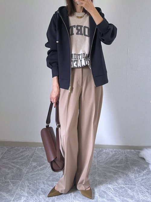 セール】ダンボールジップアップパーカー（パーカー）｜Emma Taylor