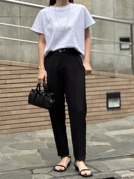 「Emma Taylor（エマテイラー）のアイテム」を使った、STYLEDOORさん（レディース・158cm）の春コーディネート