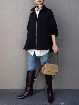 「Emma Taylor（エマテイラー）のアイテム」を使った、STYLEDOORさん（レディース・163cm）の秋コーディネート