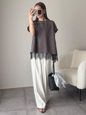 STYLEDOORさん(レディース・157cm)の春コーディネート