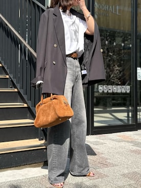 「Emma Taylor（エマテイラー）のアイテム」を使った、STYLEDOORさん（レディース・157cm）の春コーディネート