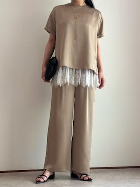 「Emma Taylor（エマテイラー）のアイテム」を使った、STYLEDOORさん（レディース・165cm）の春コーディネート