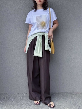 「Emma Taylor（エマテイラー）のアイテム」を使った、STYLEDOORさん（レディース・163cm）の春コーディネート