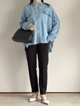 「Emma Taylor（エマテイラー）のアイテム」を使った、STYLEDOORさん（レディース・158cm）の冬コーディネート