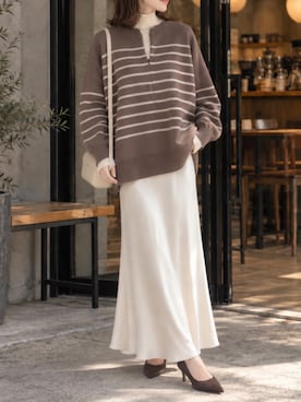 「Emma Taylor（エマテイラー）のアイテム」を使った、STYLEDOORさん（レディース・160cm）の秋コーディネート