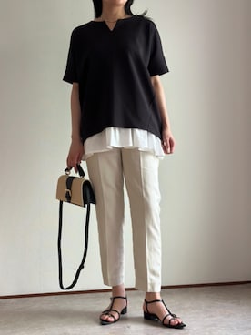 「Emma Taylor（エマテイラー）のアイテム」を使った、STYLEDOORさん（レディース・165cm）の春コーディネート