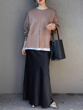 「Emma Taylor（エマテイラー）のアイテム」を使った、STYLEDOORさん（レディース・163cm）の冬コーディネート