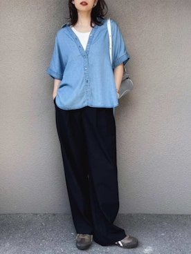 「Emma Taylor（エマテイラー）のアイテム」を使った、STYLEDOORさん（レディース・163cm）の春コーディネート