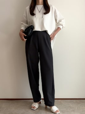 「Emma Taylor（エマテイラー）のアイテム」を使った、STYLEDOORさん（レディース・158cm）の春コーディネート