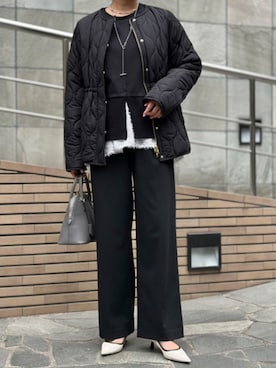 STYLEDOORさん（レディース・165cm）の冬コーディネート