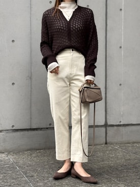 STYLEDOORさん（レディース・158cm）の冬コーディネート