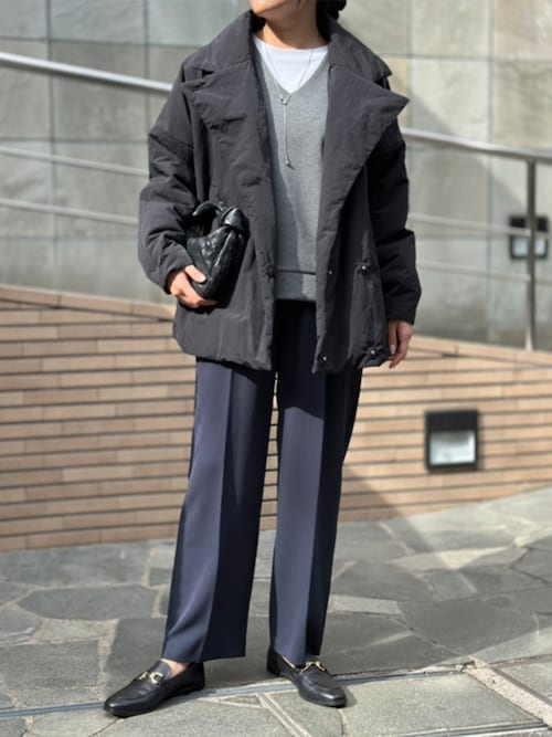 セール】3wayパファーテーラードジャケット（テーラードジャケット