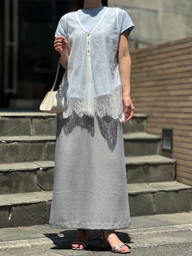 「Emma Taylor（エマテイラー）のアイテム」を使った、STYLEDOORさん（レディース・158cm）の春コーディネート