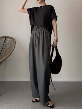 STYLEDOORさん（レディース・162cm）の春コーディネート