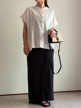 「Emma Taylor（エマテイラー）のアイテム」を使った、STYLEDOORさん（レディース・154cm）の夏コーディネート