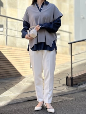 STYLEDOORさん（レディース・158cm）の冬コーディネート