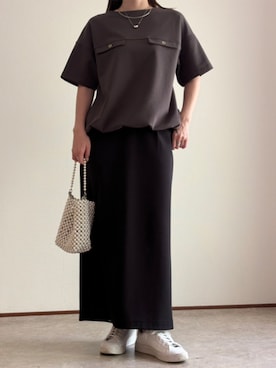 「Emma Taylor（エマテイラー）のアイテム」を使った、STYLEDOORさん（レディース・158cm）の春コーディネート
