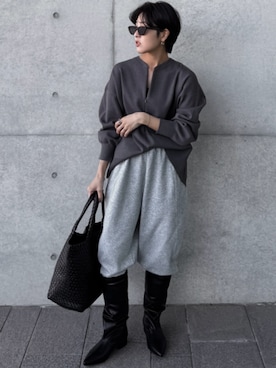 STYLEDOORさん(レディース・158cm)の冬コーディネート