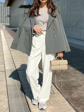 「Emma Taylor（エマテイラー）のアイテム」を使った、STYLEDOORさん（レディース・162cm）の冬コーディネート