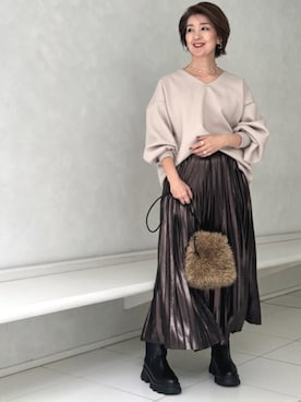 「Emmataylor」｜STYLEDOORさん（レディース・155cm）の秋コーディネート