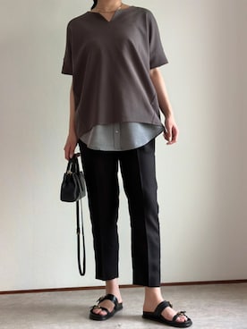 「Emma Taylor（エマテイラー）のアイテム」を使った、STYLEDOORさん（レディース・165cm）の春コーディネート