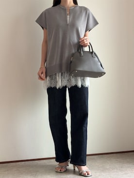 「Emma Taylor（エマテイラー）のアイテム」を使った、STYLEDOORさん（レディース・158cm）の春コーディネート