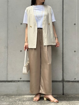 「Emma Taylor（エマテイラー）のアイテム」を使った、STYLEDOORさん（レディース・165cm）の春コーディネート