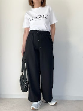 「Emma Taylor（エマテイラー）のアイテム」を使った、STYLEDOORさん（レディース・159cm）の春コーディネート