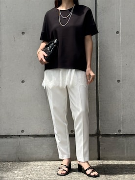 「Emma Taylor（エマテイラー）のアイテム」を使った、STYLEDOORさん（レディース・158cm）の春コーディネート
