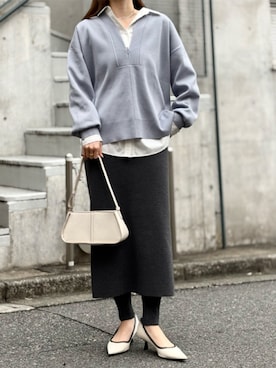 STYLEDOORさん（レディース・158cm）の冬コーディネート