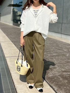 「Emma Taylor（エマテイラー）のアイテム」を使った、STYLEDOORさん（レディース・162cm）の春コーディネート