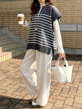 STYLEDOORさん（レディース・162cm）の冬コーディネート