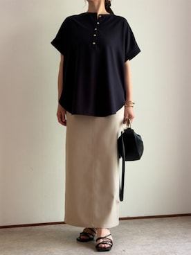 「Emma Taylor（エマテイラー）のアイテム」を使った、STYLEDOORさん（レディース・154cm）の夏コーディネート