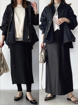 「Emma Taylor（エマテイラー）のアイテム」を使った、STYLEDOORさん（レディース・158cm）の秋コーディネート