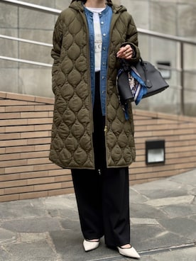 STYLEDOORさん（レディース・158cm）の冬コーディネート