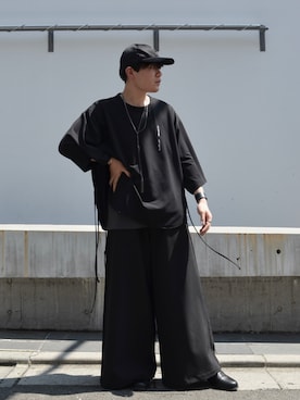 「LiNoH（リノー）のアイテム（ブーツ）」を使った、Gentaさん（メンズ・170cm）の秋コーディネート