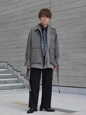 「LAD MUSICIAN（ラッドミュージシャン）のアイテム（その他）」を使った、Gentaさん（メンズ・170cm）の秋コーディネート