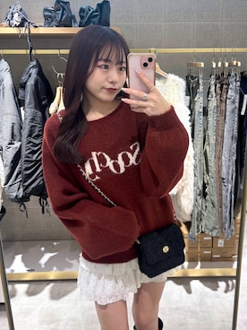 「Heather（ヘザー）のアイテム（ニット/セーター）」を使った、ちなさん（レディース・159cm）の秋コーディネート