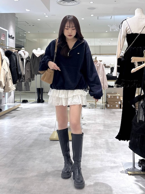 インヒールストレッチロングブーツ　571563